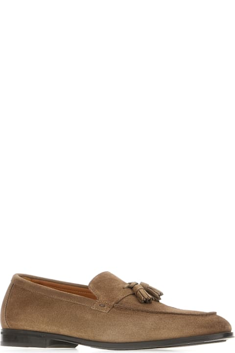 Doucal's Shoes for Men Doucal's Brown Suede Loafers