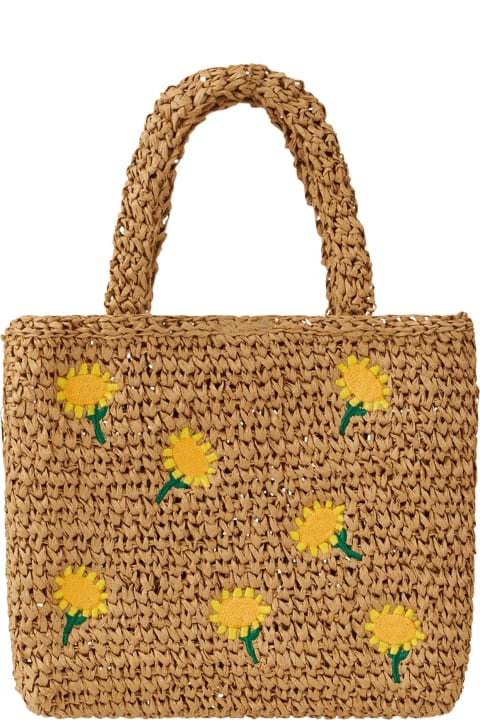 Stella McCartney Kids Stella McCartney Kids Tote Bag With Floral Embroidery