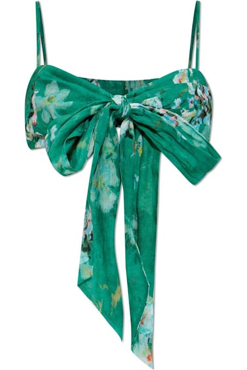 Homeware Zimmermann Everley Draped Bow Bralette