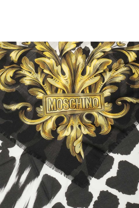 Scarves & Wraps for Women Moschino Cashmere-silk Blend Scarf