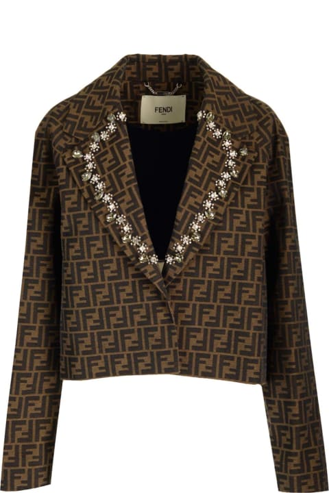 Fendi Coats & Jackets for Women Fendi Cropped Jacket