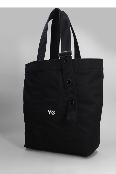 Y-3 Shoulder Bags for Women Y-3 Tote In Black Polyester