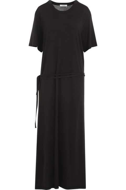 Lemaire for Women Lemaire Belted Crewneck T-shirt Dress