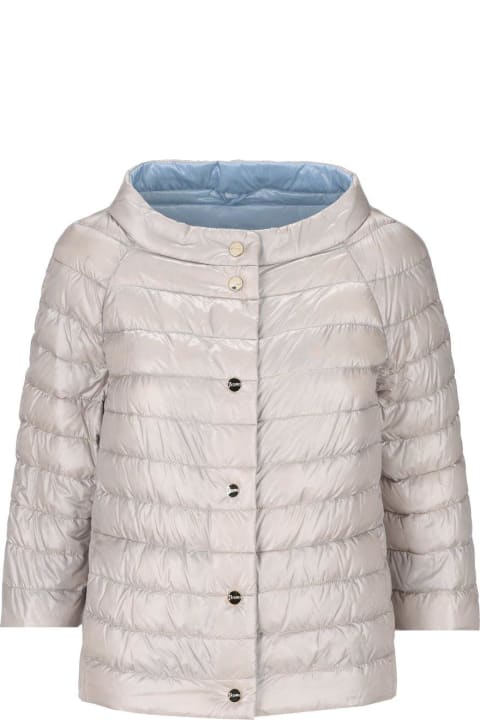 Herno for Women Herno Reversible Buttoned Padded Jacket