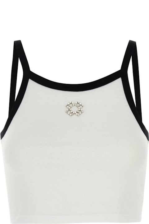 Givenchy Fleeces & Tracksuits for Women Givenchy White Cotton Crop Top