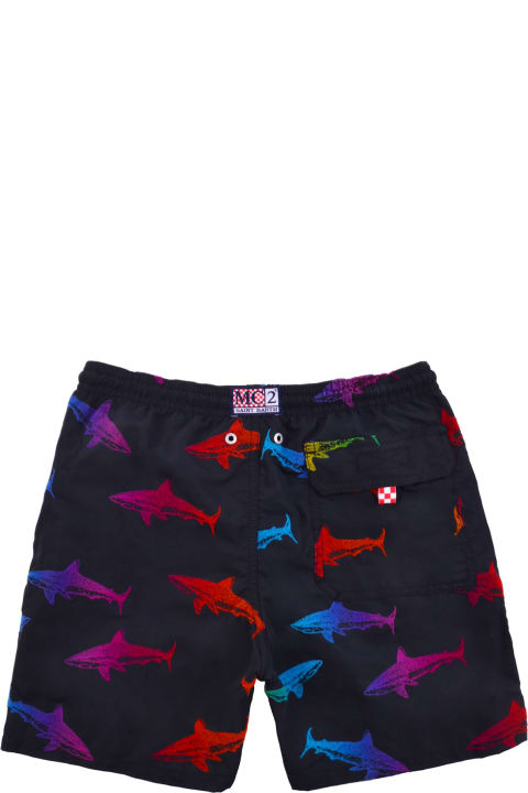 Swimwear for Boys MC2 Saint Barth Shorts Swimsuit With Print