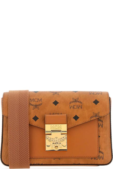 MCM لـ Men MCM Printed Canvas Small Millie Crossbody Bag