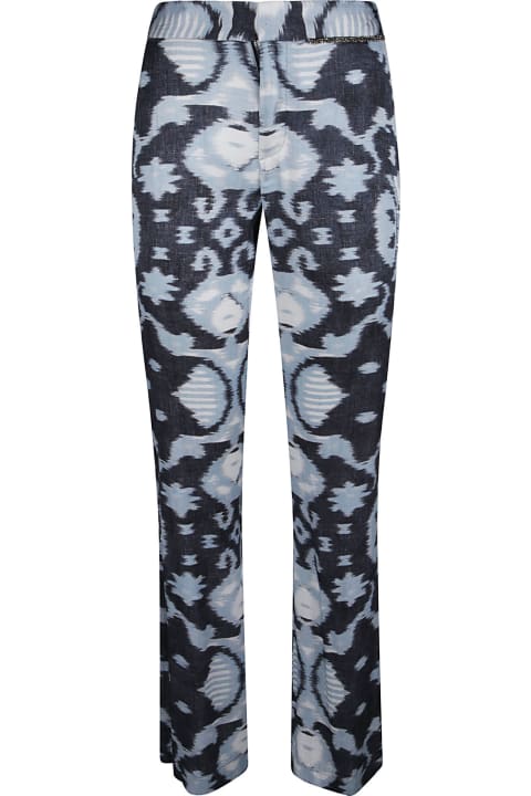 Bazar Deluxe Clothing for Women Bazar Deluxe Printed Fitted Trousers