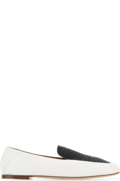Chloé for Women Chloé Two-tone Leather Olene Loafers