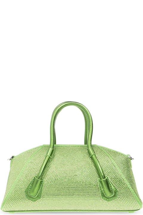 ウィメンズ新着アイテム Givenchy Antigona Embellished Mini Top Handle Bag