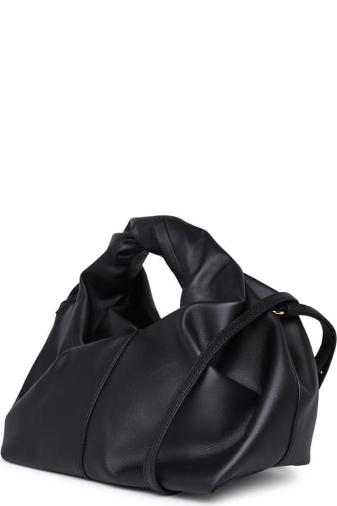J.W. Anderson for Women J.W. Anderson Black Leather Hobo Twister Bag