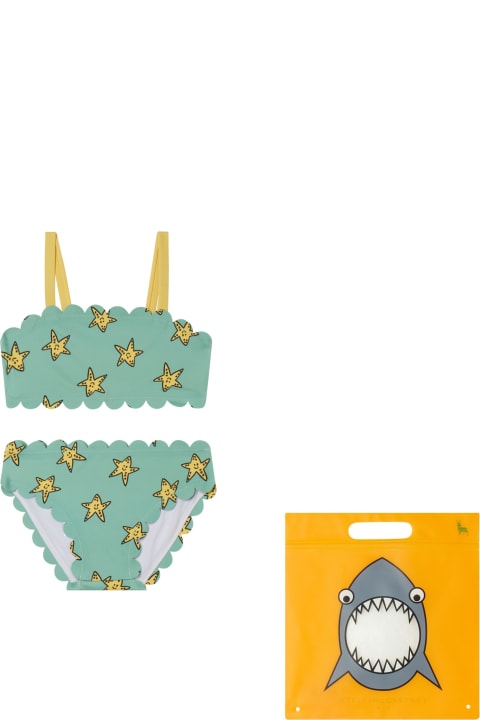 Swimwear for Girls Stella McCartney Kids Costume Con Stampa