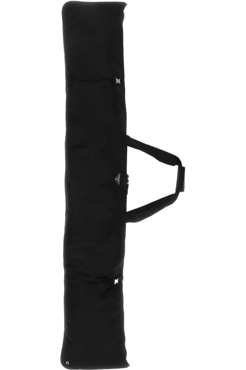 ウィメンズ Pradaのトラベルバッグ Prada Black Re-nylon Ski Bag