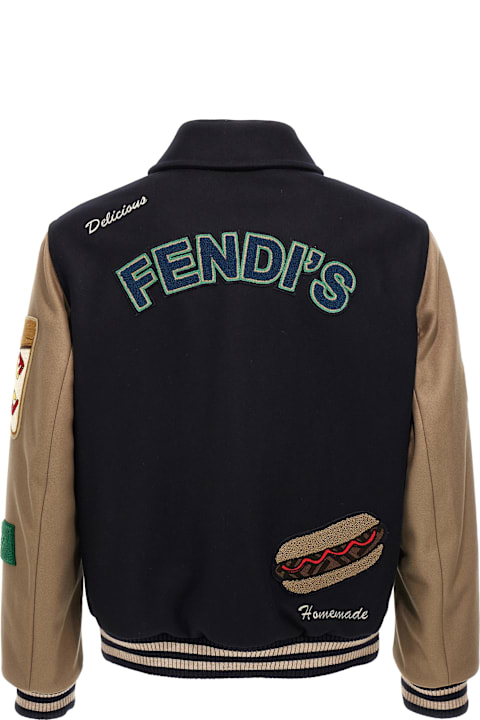 Sale for Men Fendi 'fendilicious' Bomber Jacket