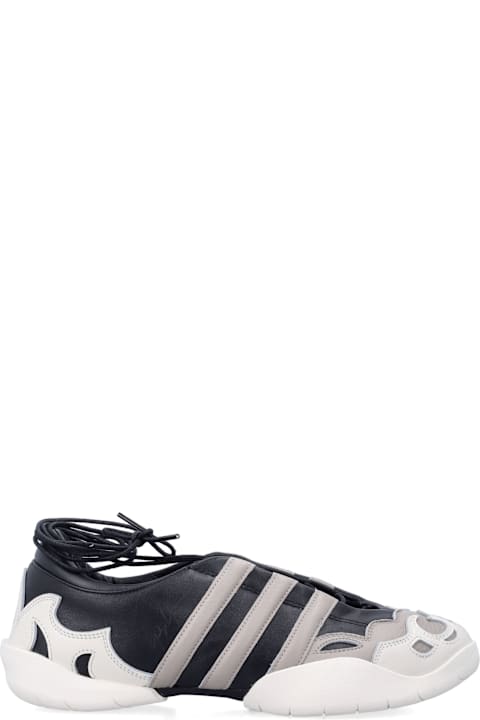 Y-3 Regu Mary Jane Black Leather Shoes