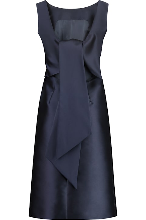 Alberta Ferretti Dresses for Women Alberta Ferretti Bow Detail Dress