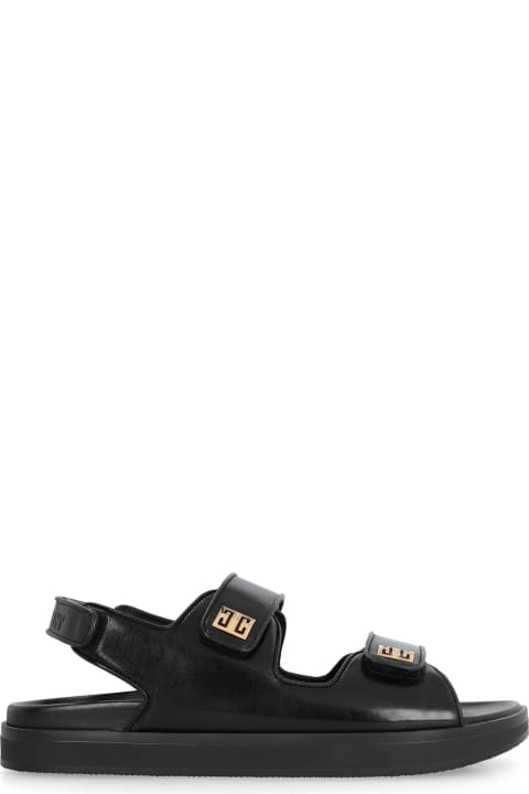 Givenchy Sale for Women Givenchy 4g Leather Sandals