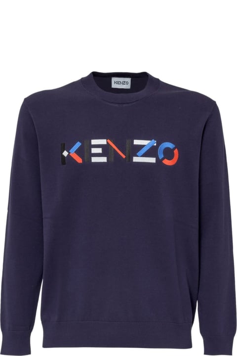 Kenzo Fleeces & Tracksuits for Men Kenzo Cotton Logo Sweater
