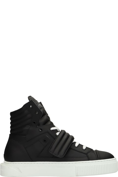Hypnos Sneakers In Black Rubber/plasic