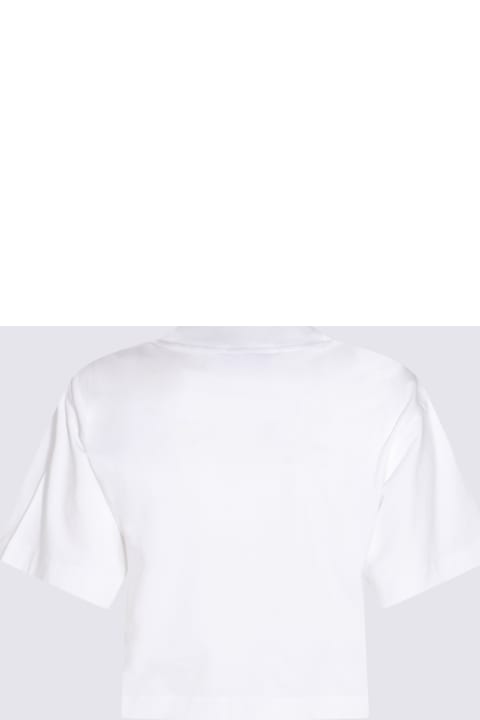 Off-White Topwear for Women Off-White White Cotton T-shirt