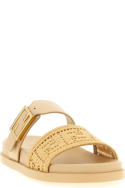Sandals for Women Fendi 'fendi Feel' Slides