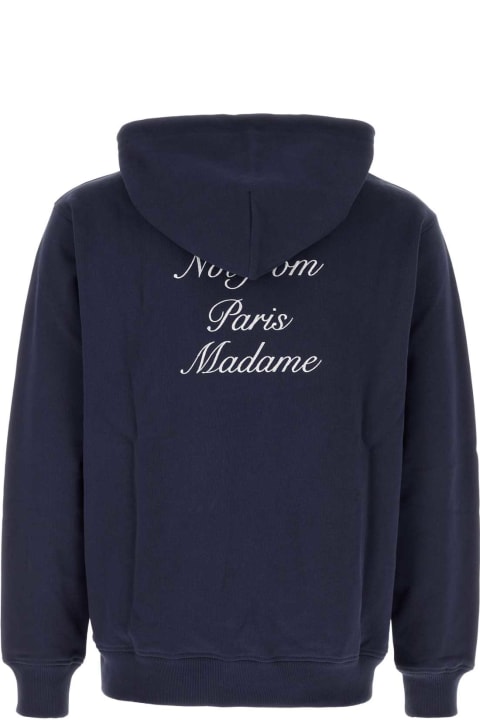 Drôle de Monsieur for Men Drôle de Monsieur Navy Blue Cotton Sweatshirt