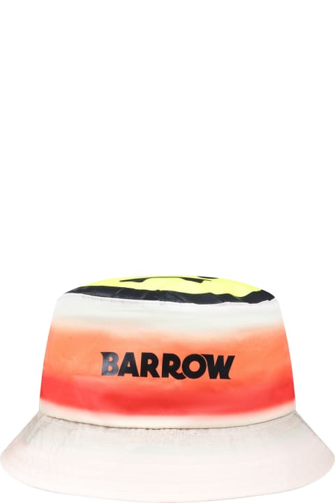 Barrow Kids Barrow Orange Cloche For Kids With Smiley