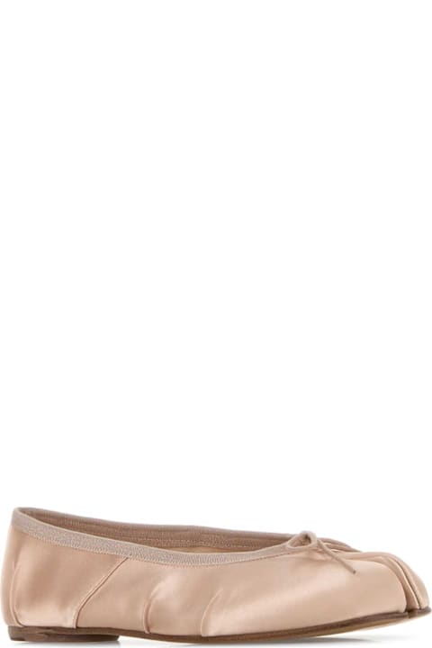 Maison Margiela Pink Satin Tabi Ballerinas