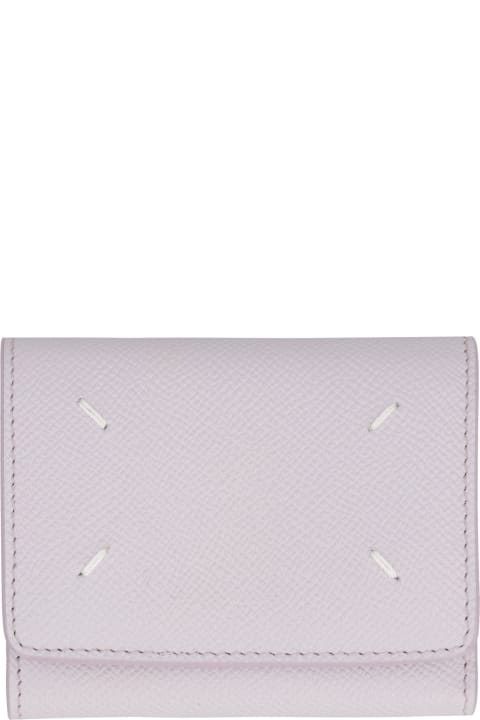 Wallets for Women Maison Margiela Grainy Leather Wallet