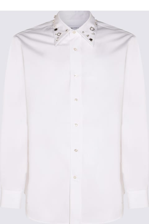 Alexander McQueen for Men Alexander McQueen White Cotton Shirt