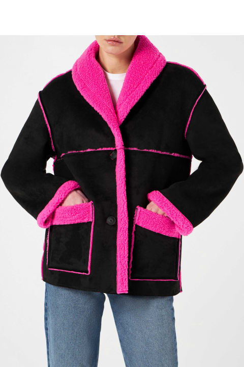 Woman Reversible Shearling Jacket