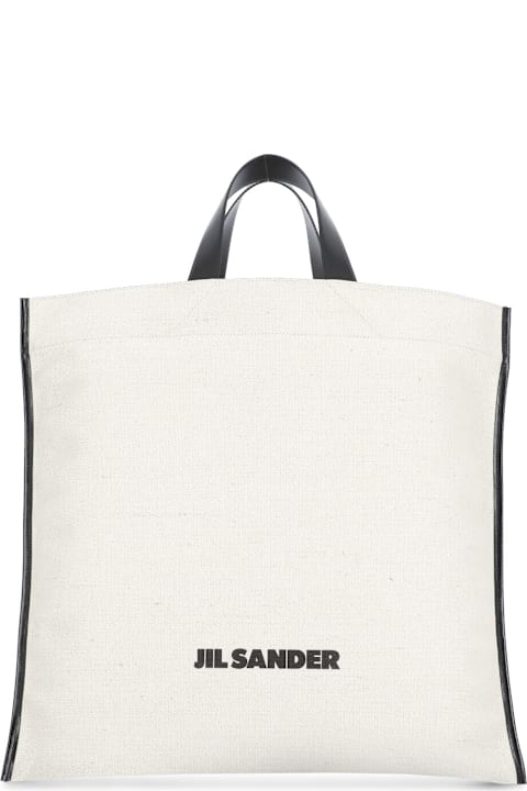 Homeware Jil Sander 'border Book Tote Square' Shopping Bag
