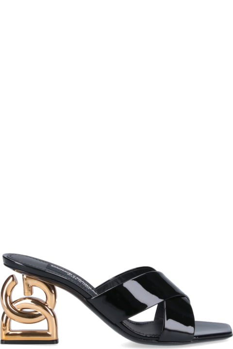 Dolce & Gabbana Sandals for Women Dolce & Gabbana Dg Pop Heel Mules