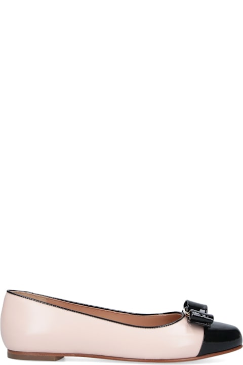 Ferragamo "vara" Ballet Flats