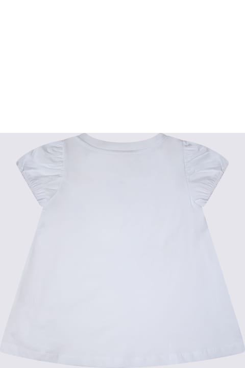 Monnalisa for Kids Monnalisa White Cotton T-shirt