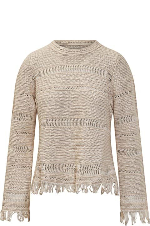 Marant Étoile Clothing for Women Marant Étoile Crewneck Fringed Jumper