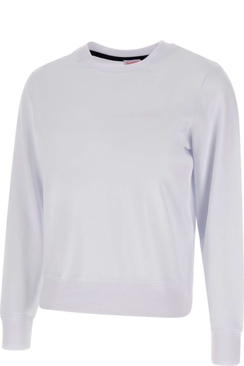 Sun 68 Fleeces & Tracksuits for Women Sun 68 'round Neck' Cotton Piquet Sweatshirt