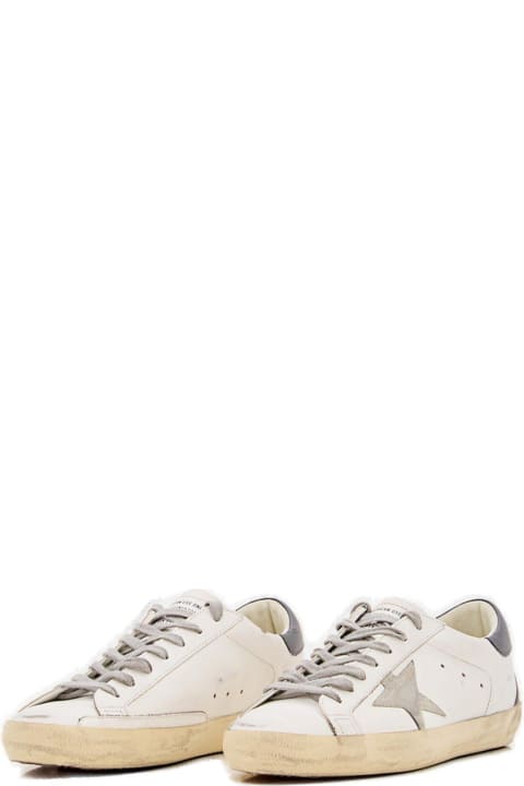 Fashion for Men Golden Goose Super-star Distressed Low-top Sneakers