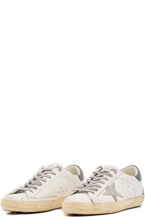 Golden Goose for Men Golden Goose Super-star Distressed Low-top Sneakers