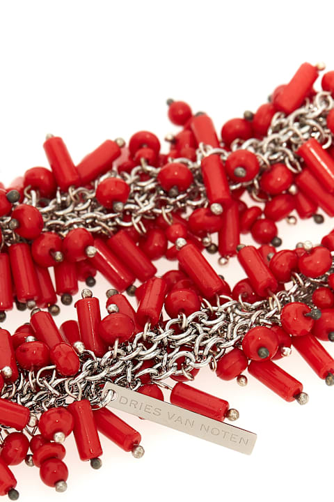 Dries Van Noten Jewelry for Women Dries Van Noten 'embroidered Scarf' Necklace