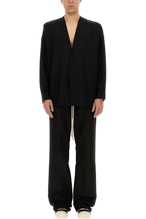 Rick Owens قمصان لـ القسم الرجالي Rick Owens 'lido Larry' Shirt