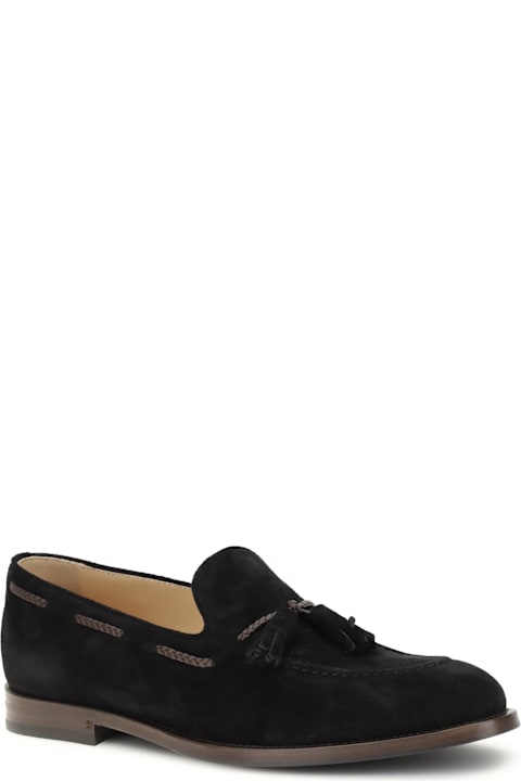 Brunello Cucinelli لـ Kids Brunello Cucinelli Suede Loafers