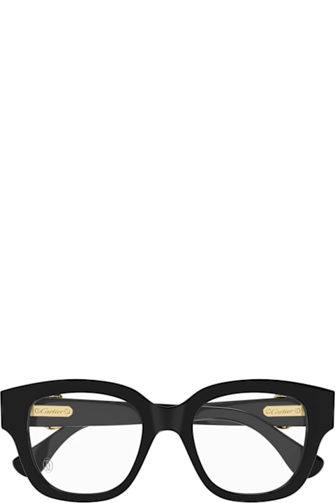 Cartier Eyewear Eyewear for Women Cartier Eyewear Ct0566o Panthère C De Cartier 005 Black Glasses