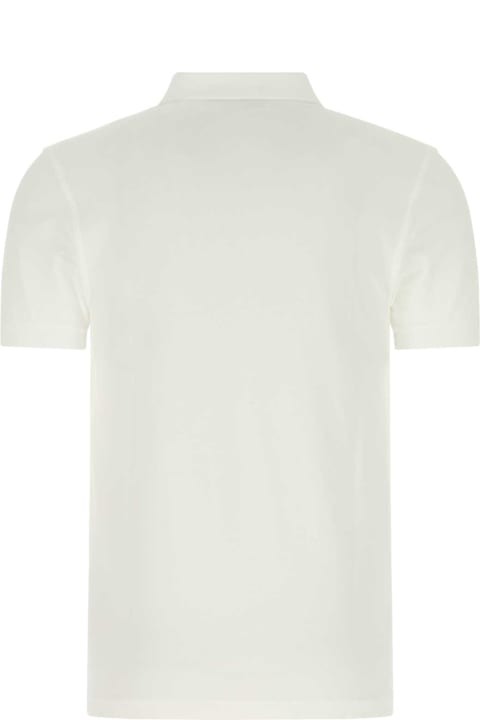 Fred Perry for Men Fred Perry White Piquet Polo Shirt