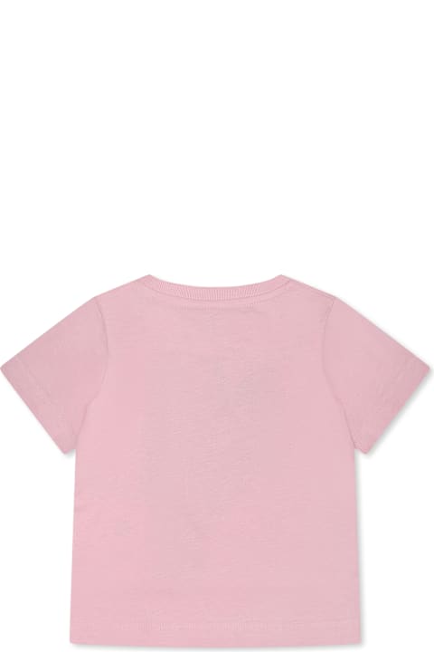 Homeware Stella McCartney Kids Pink T-shirt For Baby Girl With Strawberry