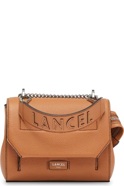Shoulder Bags for Women Lancel Brown Leather Shoulder Bag