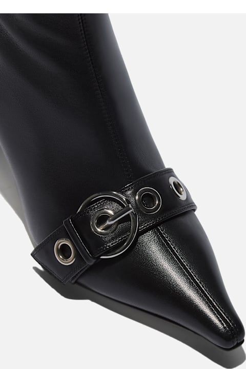 aeyde Halima Nappa Leather Black