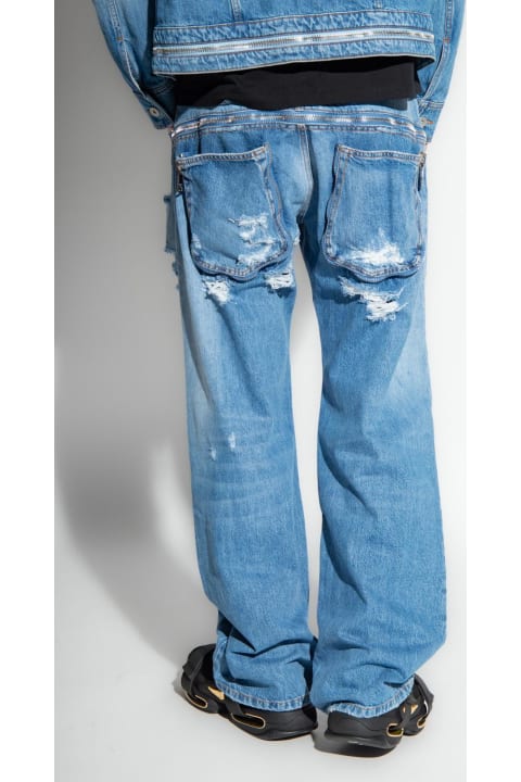 Fashion for Men Balmain Jeans With Vintage Effect