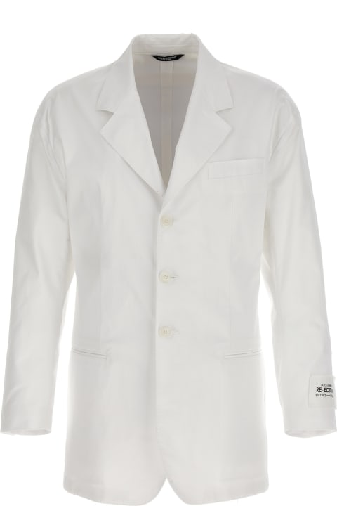 Coats & Jackets Sale for Men Dolce & Gabbana Gabardine Cotton Jacket