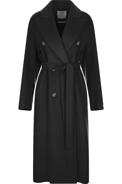 SportMax Coats & Jackets for Women SportMax Black Draghi Coat